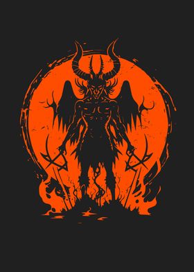 Baphomet Demon Satanic