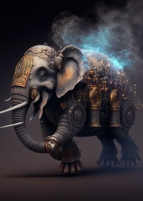 abstract elephant animal