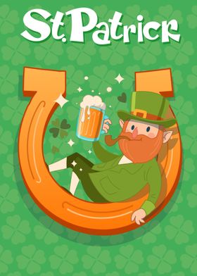 Leprechaun Horseshoe Beer