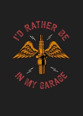 Auto Mechanic Garage Funny