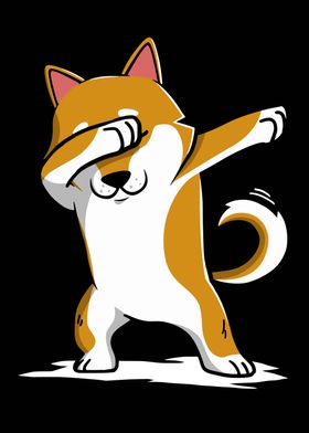 Shiba Inu Dabbing 