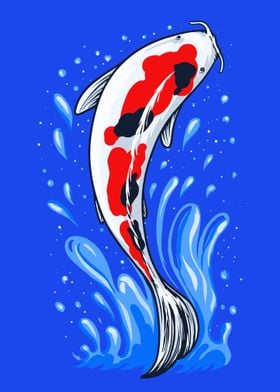 Koi fish character