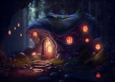 Mushroom cabin