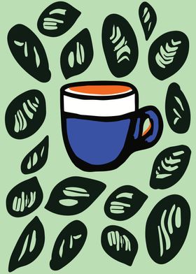 Retro Coffee Poster