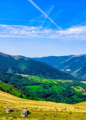 Mountains landscape