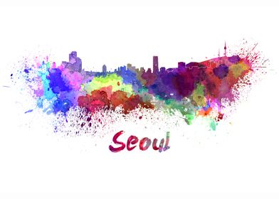 Seoul skyline