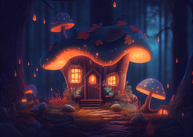 Mushroom cabin