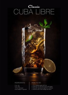 Cuba Libre Cocktail