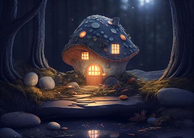 Mushroom cabin