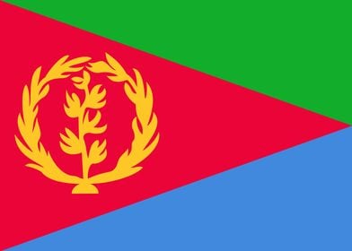 Eritrean Flag of Eritrea