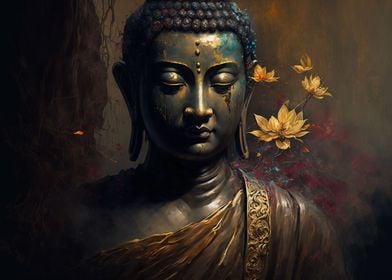 Luxurious Buddha Portrait