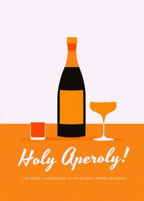 Holy Aperoly Spritz Poster