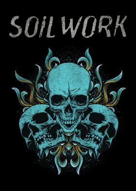 Soilwork Crowd Skull