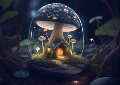 Mushroom cabin