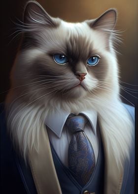 Ragdoll Cat Suit Animal