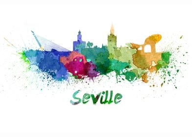 Seville skyline