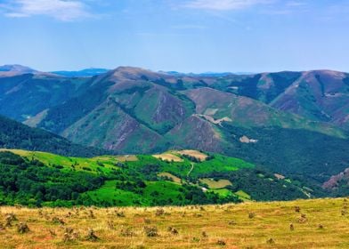 Mountains landscape