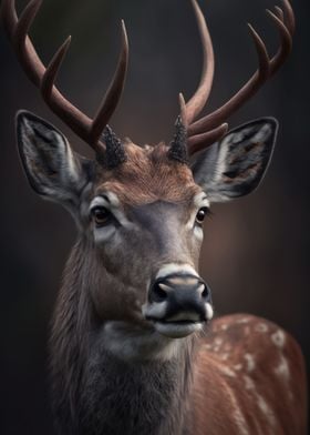 Deer portrait