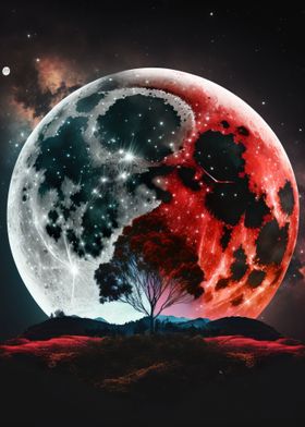 Fantasy Enchanted Moon