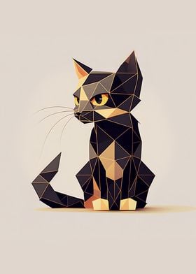 Geometric Kitty 