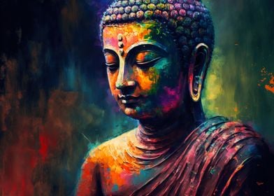 Radiant and Vibrant Buddha