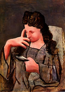 seated woman olga 1920