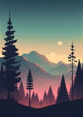 Landscape Flat Design