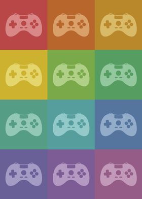 Video Game Controller Art