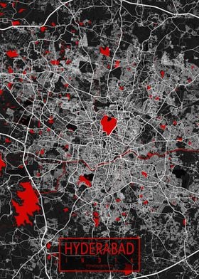 Hyderabad Map Oriental