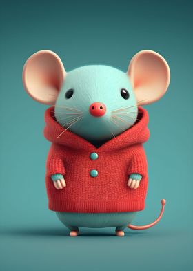 Mouse ready for winter