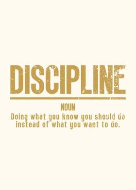 Discipline Motivation