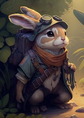 Rabbit Adventurers Animal