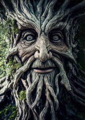 Tree elemental man