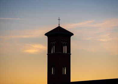 Church Against PNW Sky