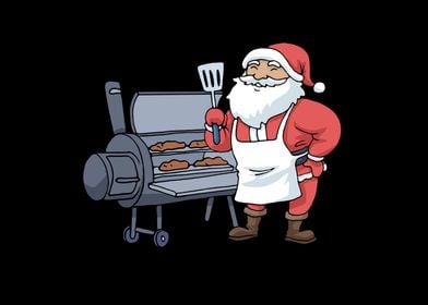 Christmas Santa Barbecue