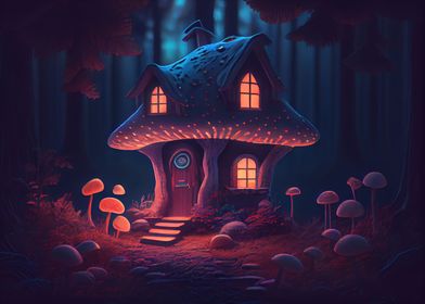 Mushroom cabin