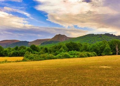 Santiago road landscape