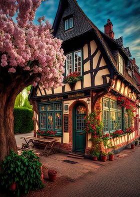 Vibrant Fairy House