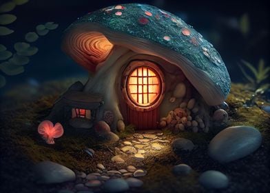 Mushroom cabin