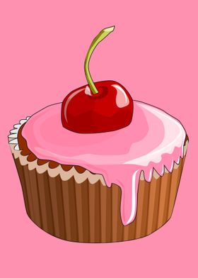 Cherry Cupcake