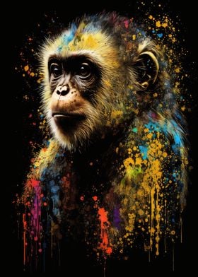 Paintsplash Monkey