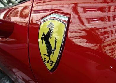 Ferrari Logo Car