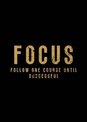 Focus Motivation