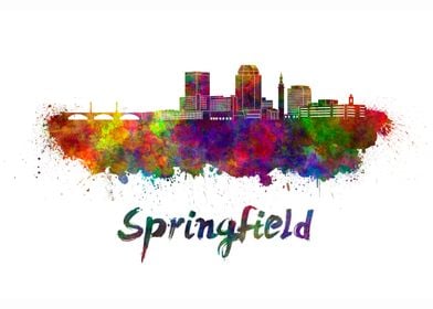 Springfield skyline