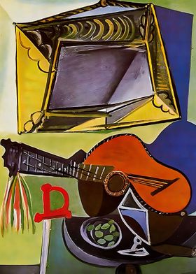 still life with guitar