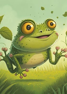 Frog Cartoon Animal