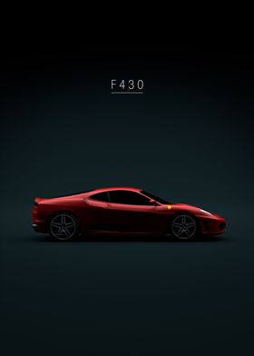 2004 Ferrari F430 Red