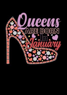 Queens are born in January