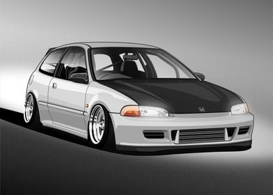 CLEAN HONDA CIVIC EG6 JDM