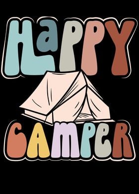 Happy camper tent